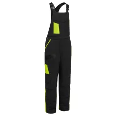   Portwest WX1 kéttónusú bélelt kantáros nadrág (fekete/sárga XL)