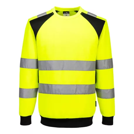 Portwest WX2 Eco Hi-Vis pulóver (sárga/fekete 4XL)