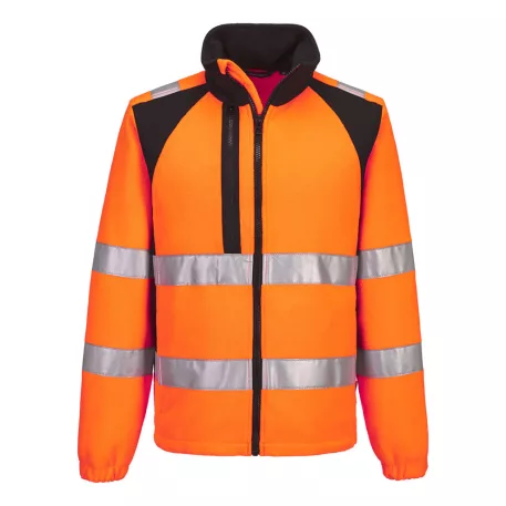 Portwest WX2 Eco Hi-Vis fleece (narancs/fekete M)