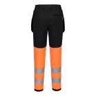 Portwest WX2 Eco Hi-Vis Class 1 női nadrág (narancs/fekete 26/S)