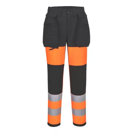 Portwest WX2 Eco Hi-Vis Class 1 női nadrág (narancs/fekete 36/XL)
