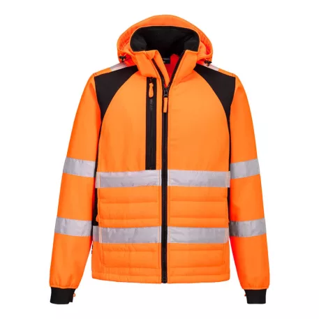 Portwest WX2 Eco Hi-Vis Hybrid dzseki (narancs/fekete XXL)