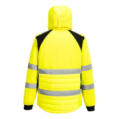 Portwest WX2 Eco Hi-Vis Hybrid dzseki (sárga/fekete S)