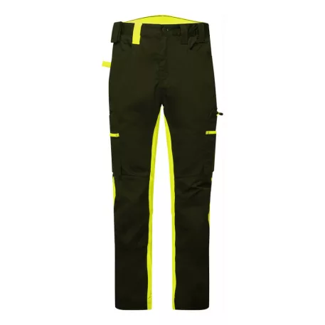 Portwest WX2 Eco Stretch Trade nadrág (fekete/sárga 41/XL)