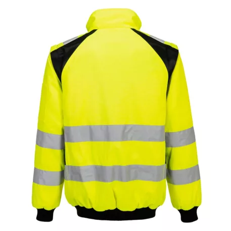 Portwest WX2 Hi-Vis 2 az 1-ben pilóta dzseki ( sárga/fekete S)