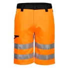 Portwest WX2 Eco Hi-Vis rövidnadrág (narancs/fekete 46/3XL)