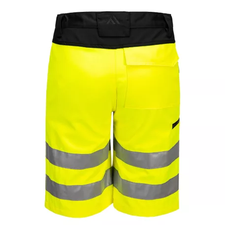 Portwest WX2 Eco Hi-Vis rövidnadrág (sárga/fekete 32/S)
