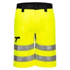 Portwest WX2 Eco Hi-Vis rövidnadrág (sárga/fekete 44/XXL)