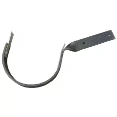 Csatornavas 33-as Csavartszárú Fekete /30X5/