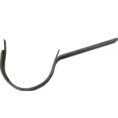 Csatornavas 33-as Fekete /25X5/