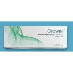   Well Biotech Orawell Covid-19 Antigén Pálcikás Nyálpálcikás Teszt 1 db-os dobozban Csak Viszonteladóknak