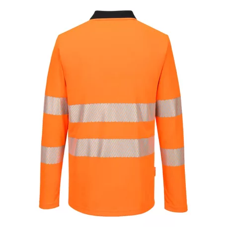 Portwest DX4 Hi-Vis pólóing (narancs/fekete L)