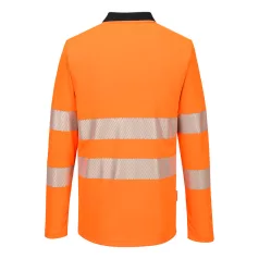 Portwest DX4 Hi-Vis pólóing (narancs/fekete XL)