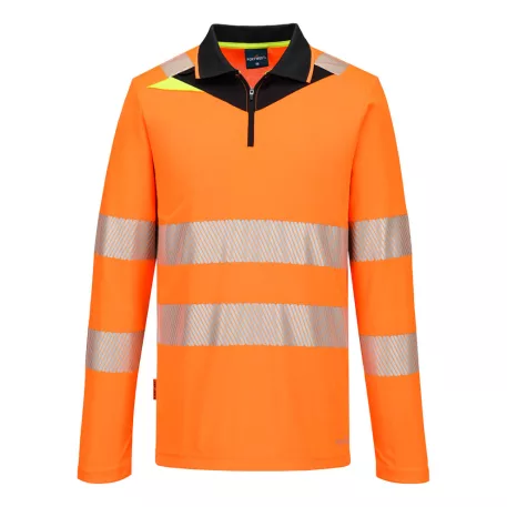 Portwest DX4 Hi-Vis pólóing (narancs/fekete 3XL)