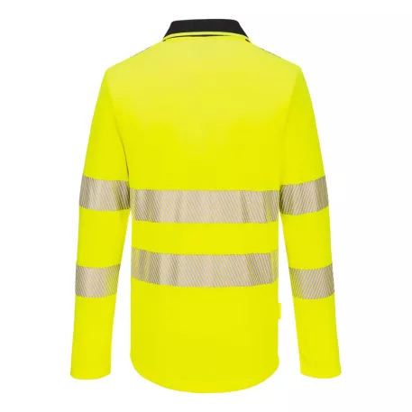 Portwest DX4 Hi-Vis pólóing (sárga/fekete M)