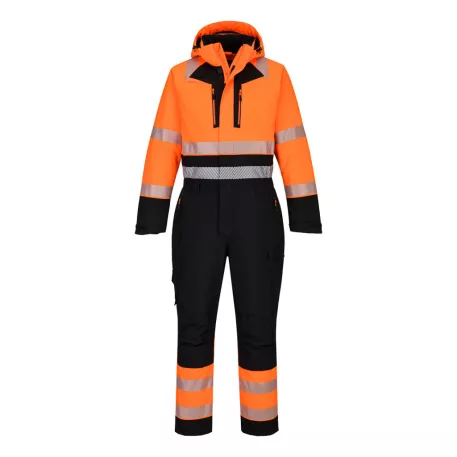 Portwest DX4 Hi-Vis téli overál (narancs/fekete XXL)