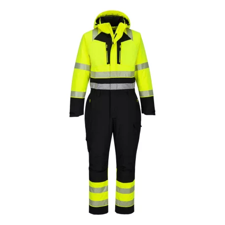 Portwest DX4 Hi-Vis téli overál (sárga/fekete L)