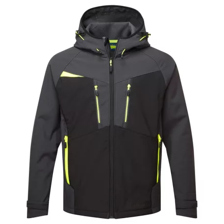 Portwest DX4 Softshell kabát (szürke/sárga XXL)