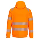 Portwest - DX4 Hi-Vis kapucnis pulóver (narancs/fekete L)