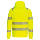 Portwest - DX4 Hi-Vis kapucnis pulóver (sárga/fekete S)
