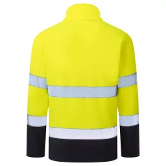   Portwest ES1 Essential Hi-Vis polár (sárga/tengerészkék XL)