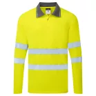 Portwest ES1 Essential Hi-Vis galléros póló (sárga XL)