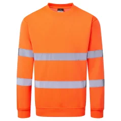 Portwest ES1 Essential Hi-Vis pulóver (narancs XL)