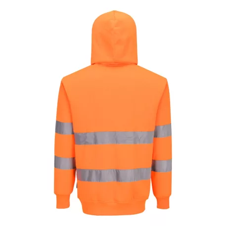 Portwest ES1 Essential Hi-Vis kapucnis pulóver (narancs M)