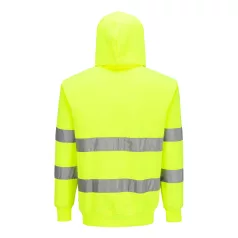 Portwest ES1 Essential Hi-Vis kapucnis pulóver (sárga XL)