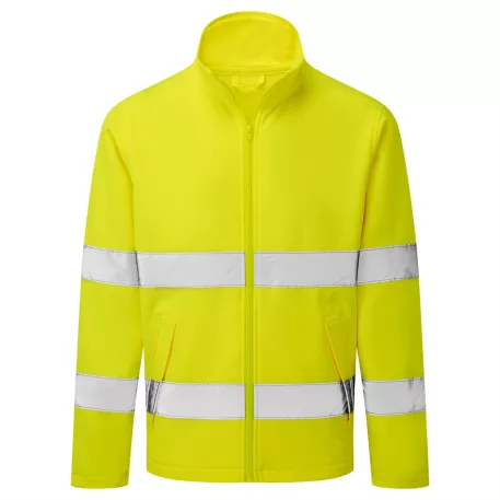 Portwest ES1 Essential Hi-Vis softshell dzseki (2L) (sárga 5XL)