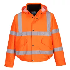   Portwest ES1 Essential Hi-Vis téli bomber dzseki (narancs XL)