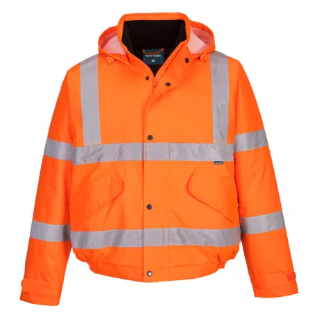 Portwest ES1 Essential Hi-Vis téli bomber dzseki (narancs 3XL)