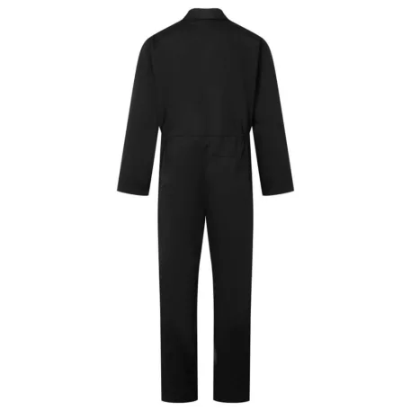 Portwest ES1 Essential Zip Boilersuit cipzáras overál (fekete S)