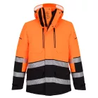 Portwest EV4 Hi-Vis Expedition Parka télikabát (narancs/fekete L)