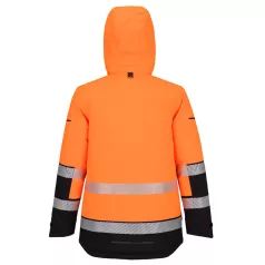   Portwest EV4 Hi-Vis Expedition Parka télikabát (narancs/fekete XL)