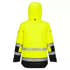   Portwest EV4 Hi-Vis Expedition Parka télikabát (sárga/fekete XL)