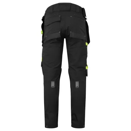 PORTWEST EV4 Stretch Holster nadrág rövidített fazon -5 cm (fekete 33/M)
