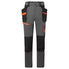   Portwest EV4 holster nadrág (levehető holster zsebbel) ( metál szürke 40/XL)