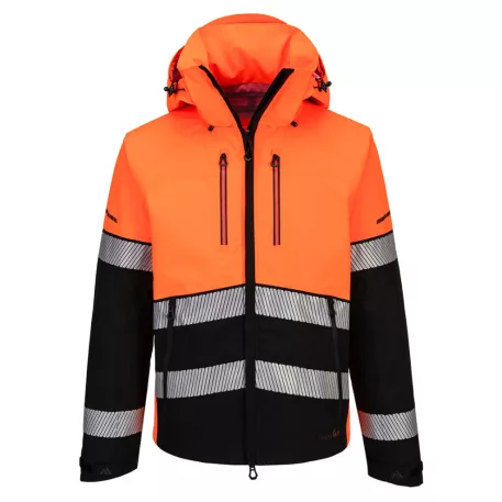 Portwest EV4 Hi-Vis kabát (3L) (narancs/fekete XXL)