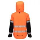 Portwest EV4 Hi-Vis kabát (3L) (narancs/fekete 3XL)