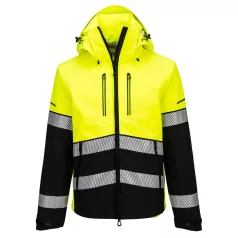 Portwest EV4 Hi-Vis kabát (3L) (sárga/fekete XL)