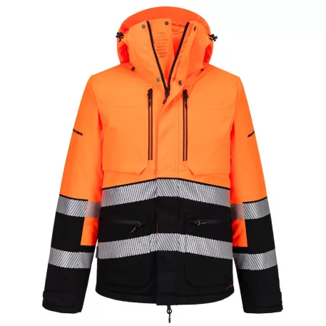 Portwest EV4 Hi-Vis télikabát (narancs/fekete 3XL)
