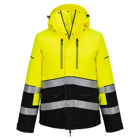 Portwest EV4 Hi-Vis télikabát (sárga/fekete L)