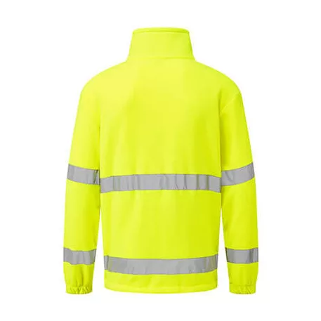Hi-Vis 1/2 Zip polár (Sárga 2XL)