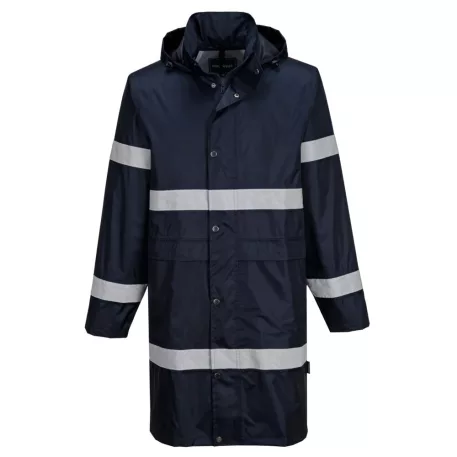 Portwest Iona esőkabát (100 cm) (sötét tengerészkék 3XL)