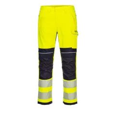   Portwest PW3 FR Hi-Vis Work Trousers (sárga/tengerészkék  40/XL)