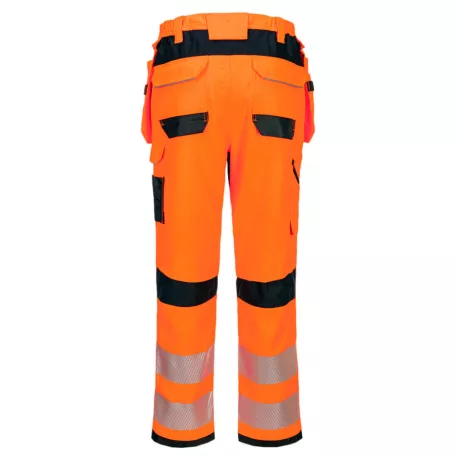 PW3 FR HVO lengőzsebes lángálló nadrág (narancs/fekete 42)