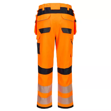 Portwest PW3 Modaflame lengőzsebes lángálló nadrág (narancs/tengerészkék 30/S)