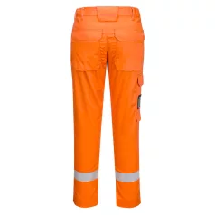   Portwest Bizflame Work+ lángálló derekas nadrág (narancssárga 40/XL)