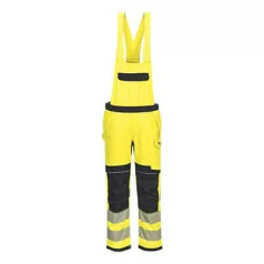   Portwest PW3 Modaflame Hi-Vis lángálló kantáros nadrág (sárga / fekete XL)